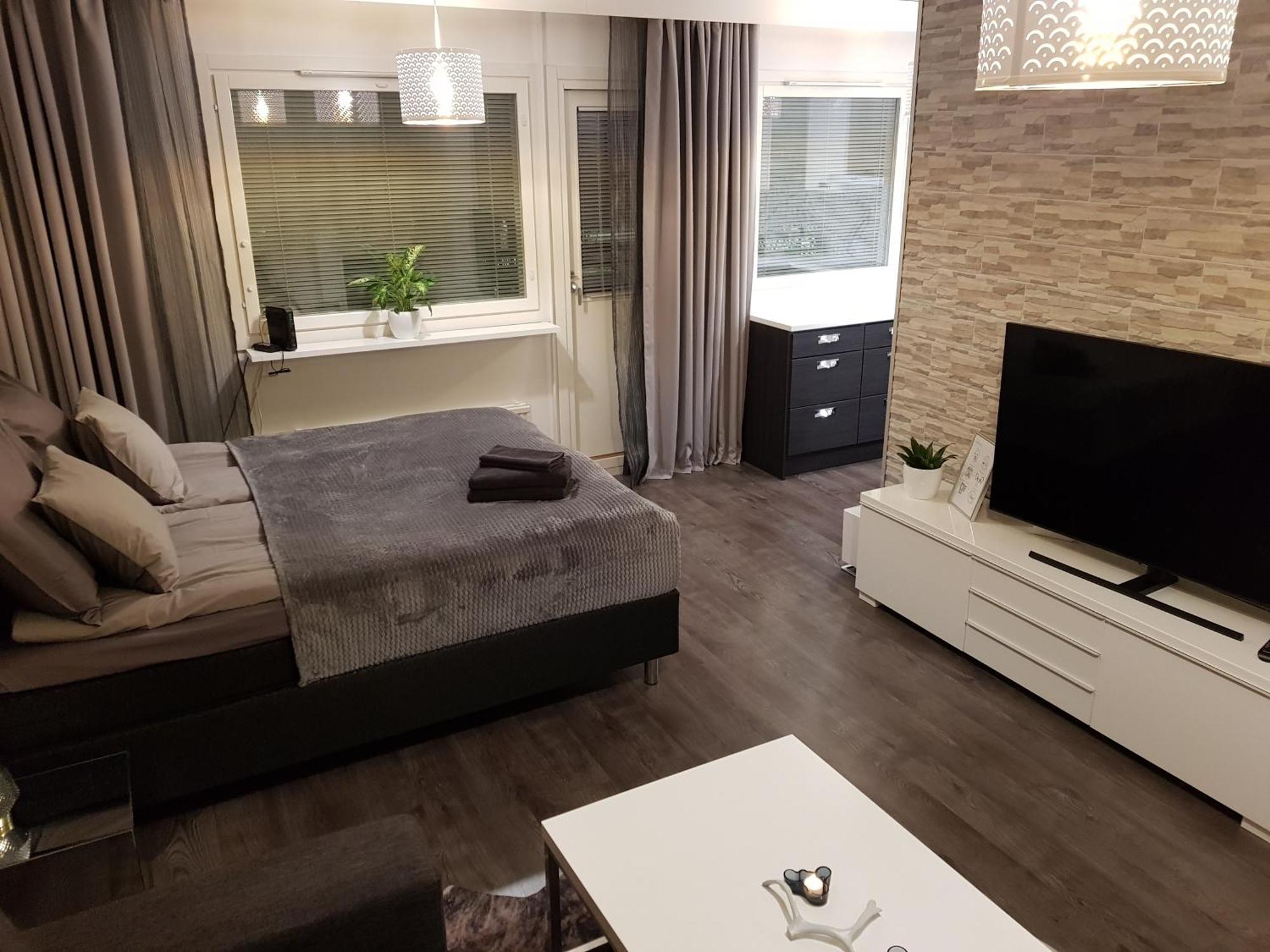 Vartiomaja - Beautiful Apartment Near Arktikum Рованиеми Экстерьер фото